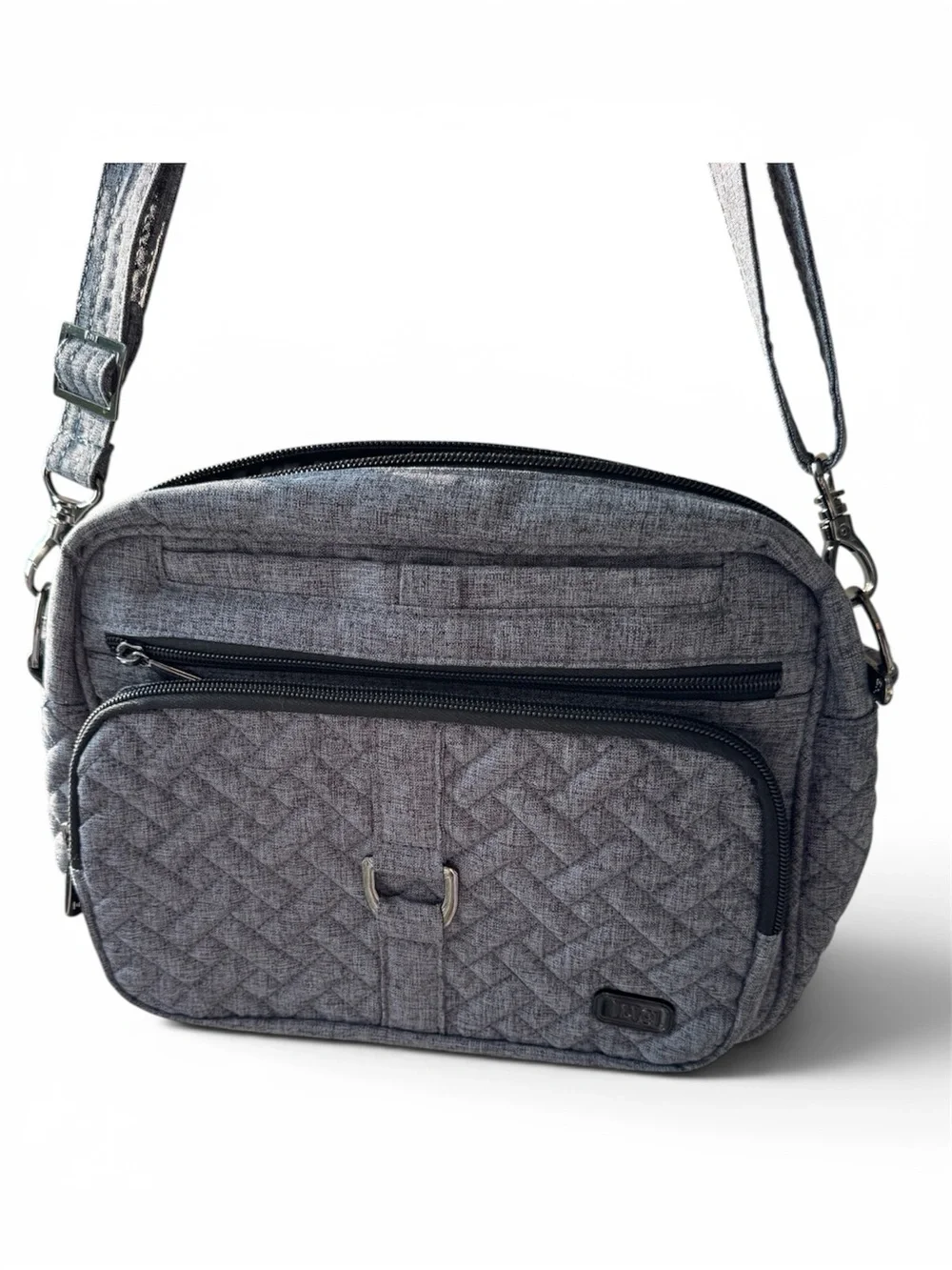 Lug Carousel XL Bag Charcoal Gray NWOT - Picture 1 of 5
